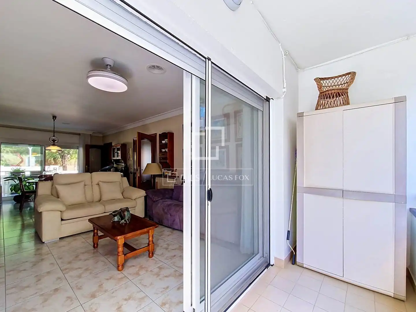 Balcony of Houses for sale in Vilanova i la Geltrú  with Air Conditioner, Heating and Private garden