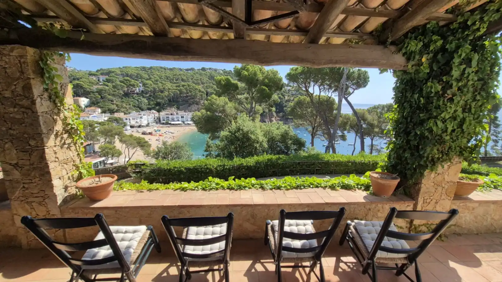 Terrassa de Casa o xalet en venda en Palafrugell