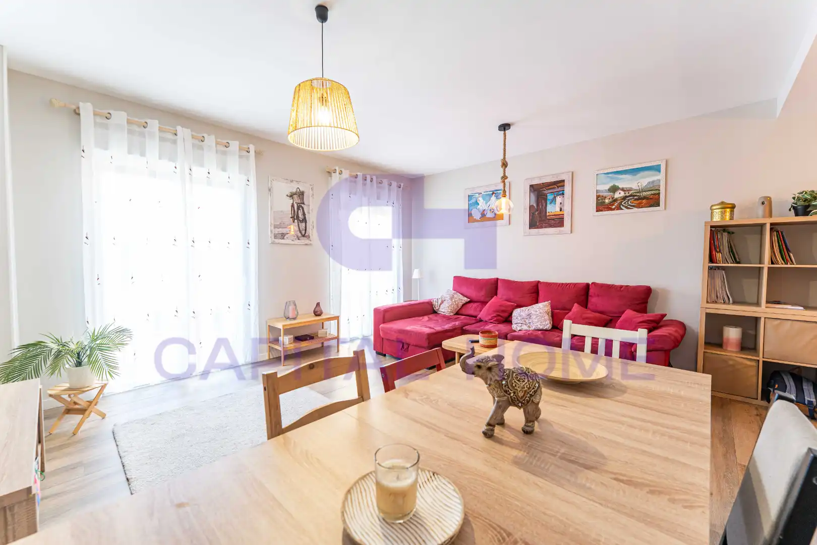 Sala de estar de Dúplex en venta en Navalcarnero con Calefacción, Trastero y Amueblado