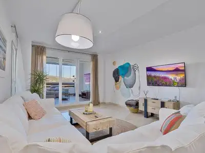 Living room of Apartments for sale in Manilva  with Air Conditioner, Heating and Terrace