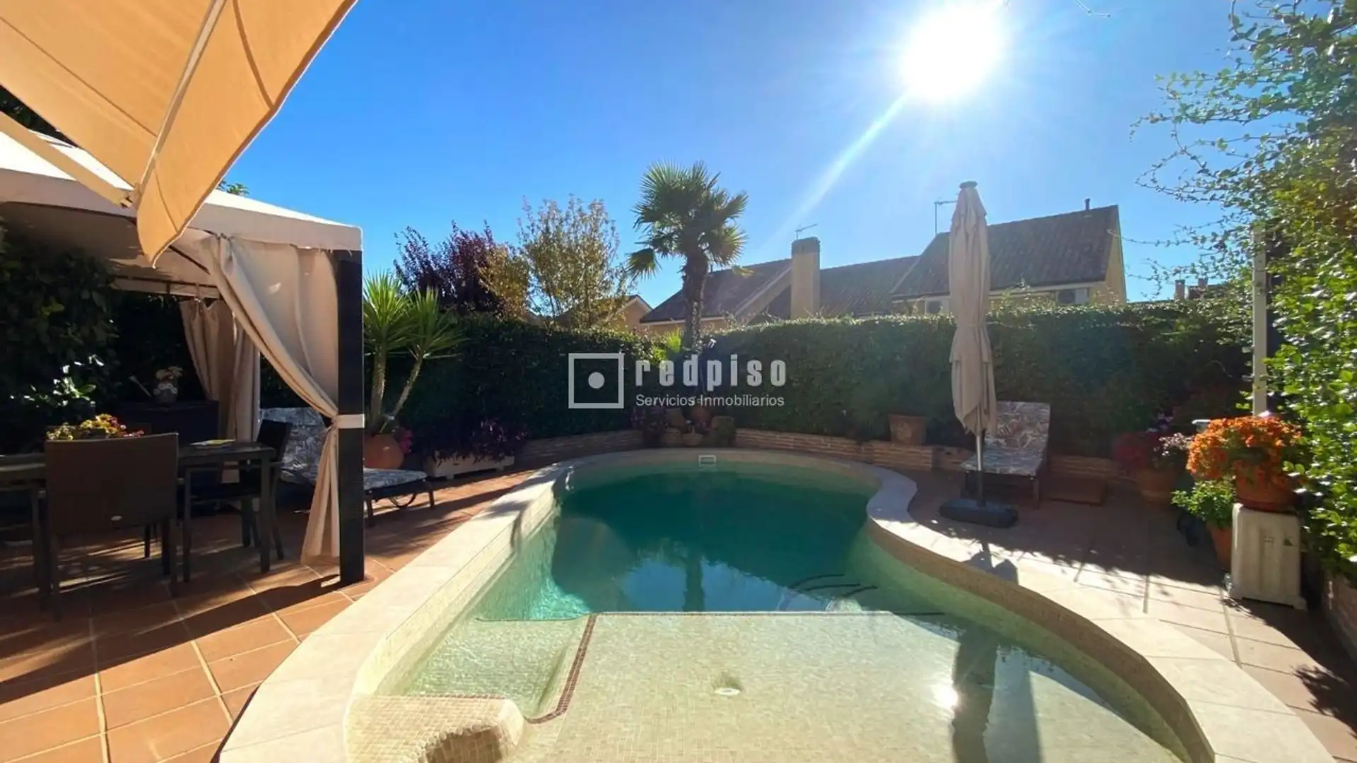Piscina de Casa o chalet en venta en Rivas-Vaciamadrid con Aire acondicionado, Calefacción y Jardín privado