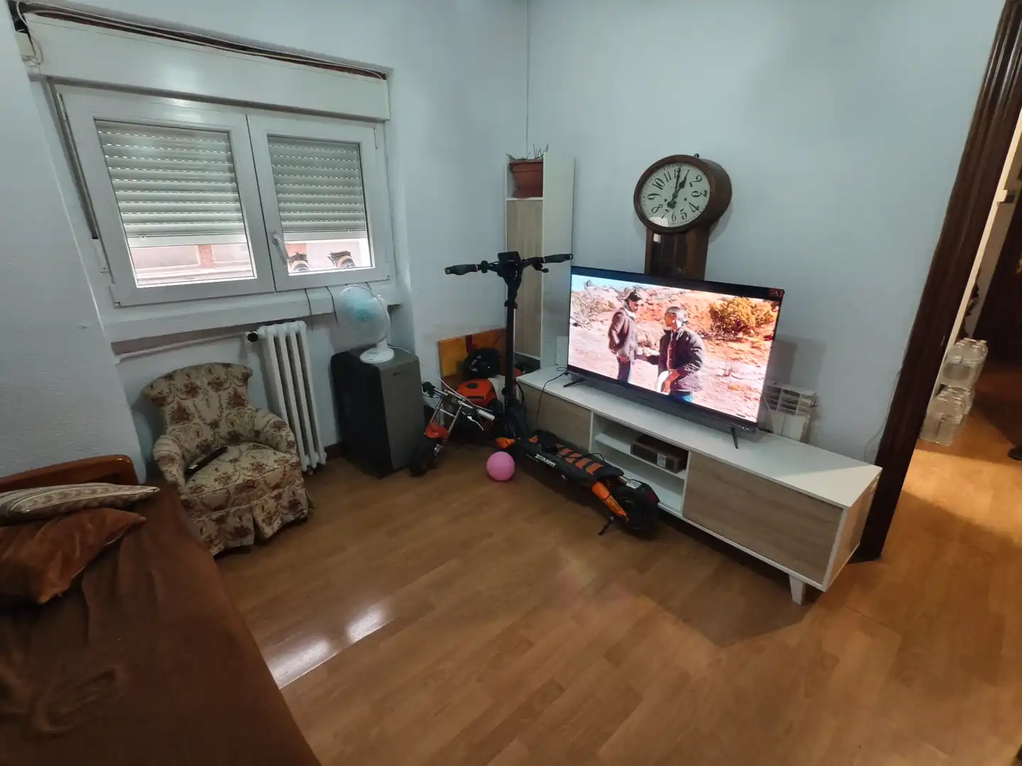Sala de estar de Piso en venta en Palencia con Calefacción, Parquet y Trastero