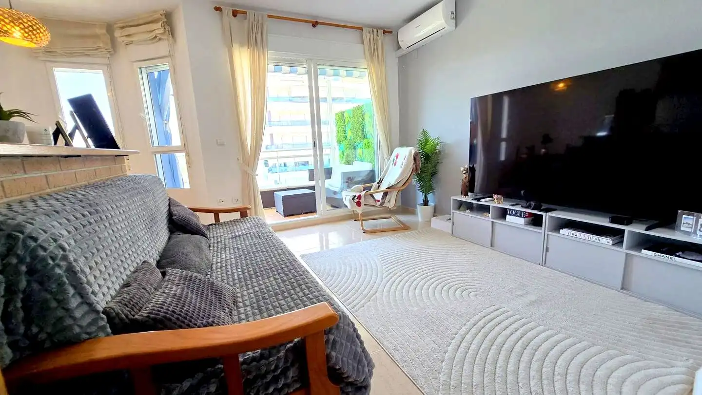 Wohnzimmer von Maisonette zum Verkauf in Gandia mit Klimaanlage, Terrasse und Abstellraum