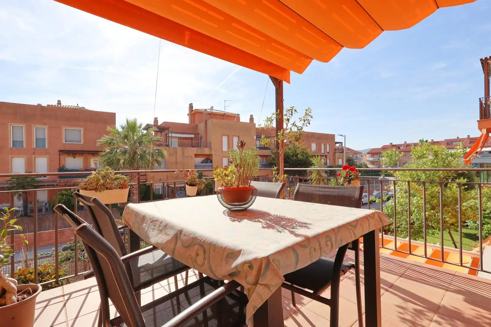 Terrace of Flat for sale in Cubelles  with Air Conditioner and Community pool