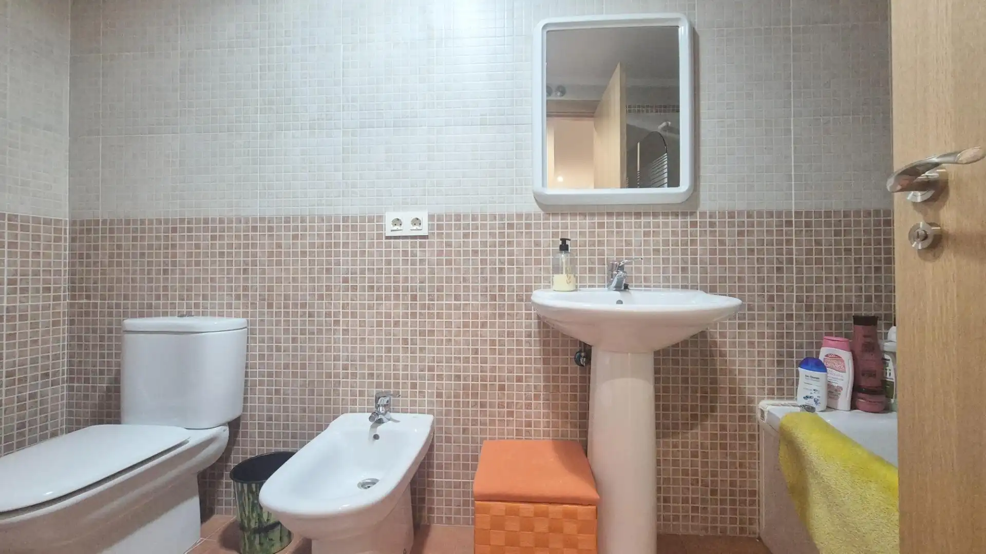 Badezimmer von Wohnung zum Verkauf in Calzada de Valdunciel mit Heizung und Möbliert