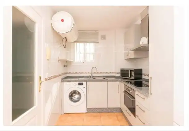Kitchen of Flat for rent in Sanlúcar de Barrameda  with Terrace, Furnished and Oven