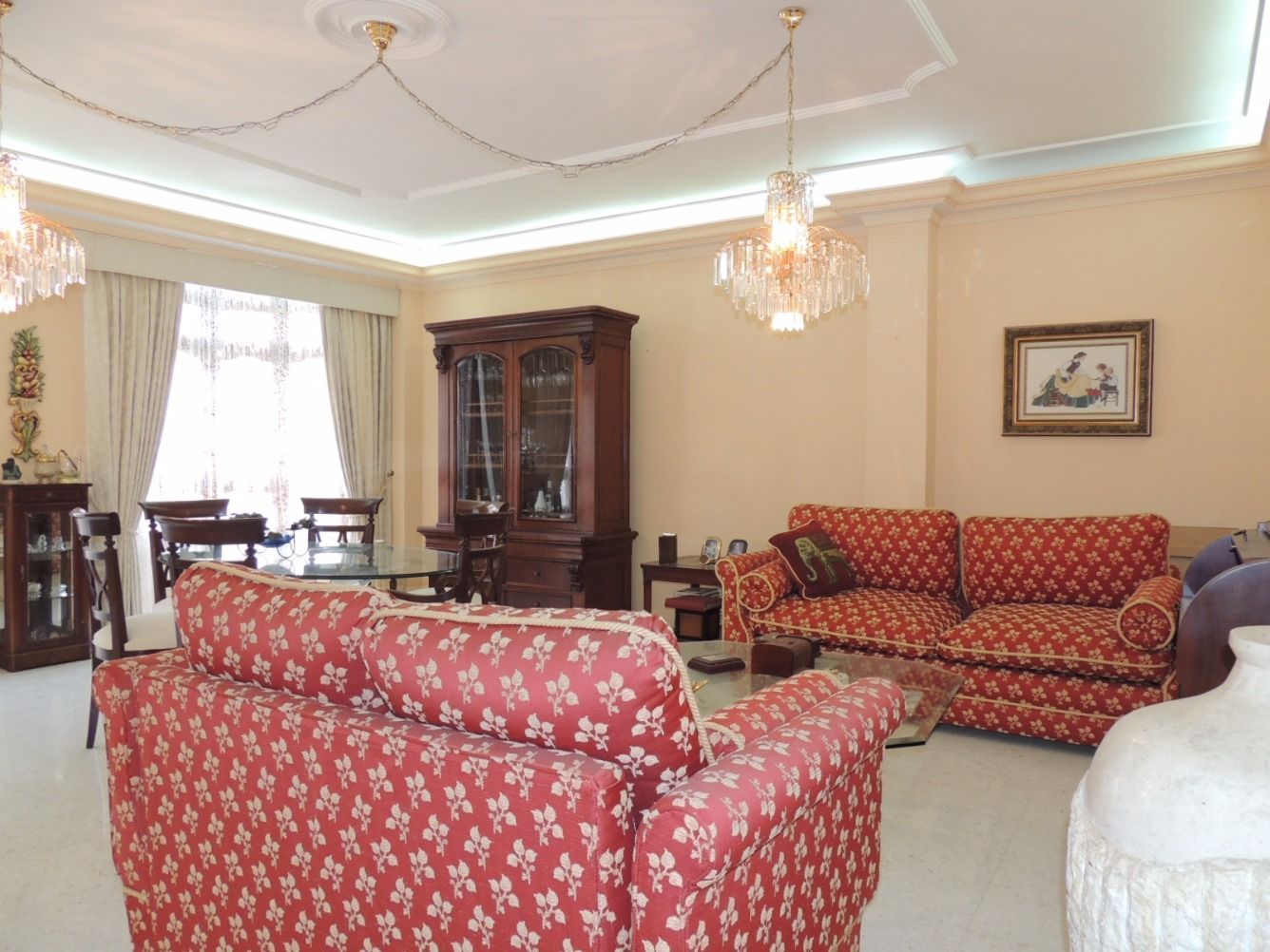 Living room of House or chalet for sale in Telde  with Air Conditioner and Furnished