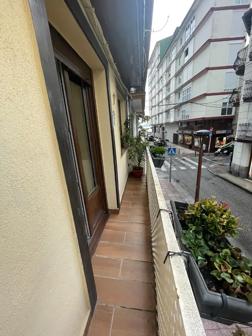 Balcony of Flat for rent in Castro-Urdiales  with Heating, Furnished and Balcony