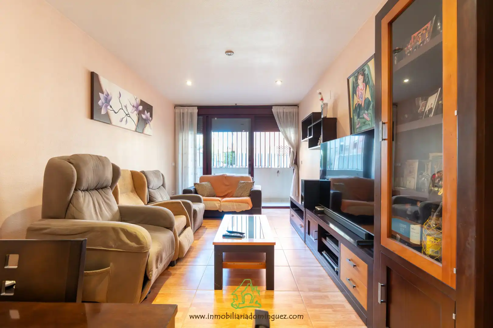 Sala de estar de Piso en venta en Murcia con Aire acondicionado, Terraza y Trastero