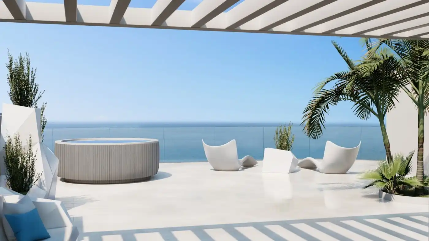 Ático con piscina en venta en Las Gaviotas  - Carvajal, imagen 5