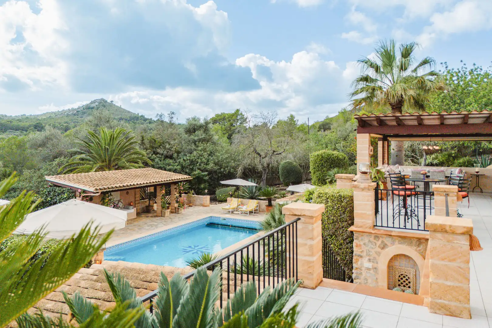 Jardín de Finca rústica en venta en Capdepera con Aire acondicionado, Terraza y Amueblado