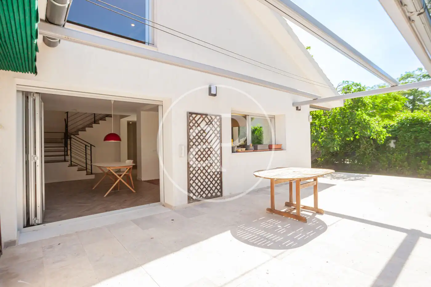 Terraza de Casa o chalet de alquiler en Madrid con Aire acondicionado, Calefacción y Jardín privado
