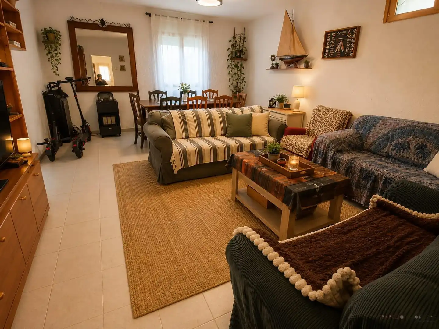 Sala d'estar de Casa o xalet en venda en Tordera amb Aire condicionat, Calefacció i Terrassa