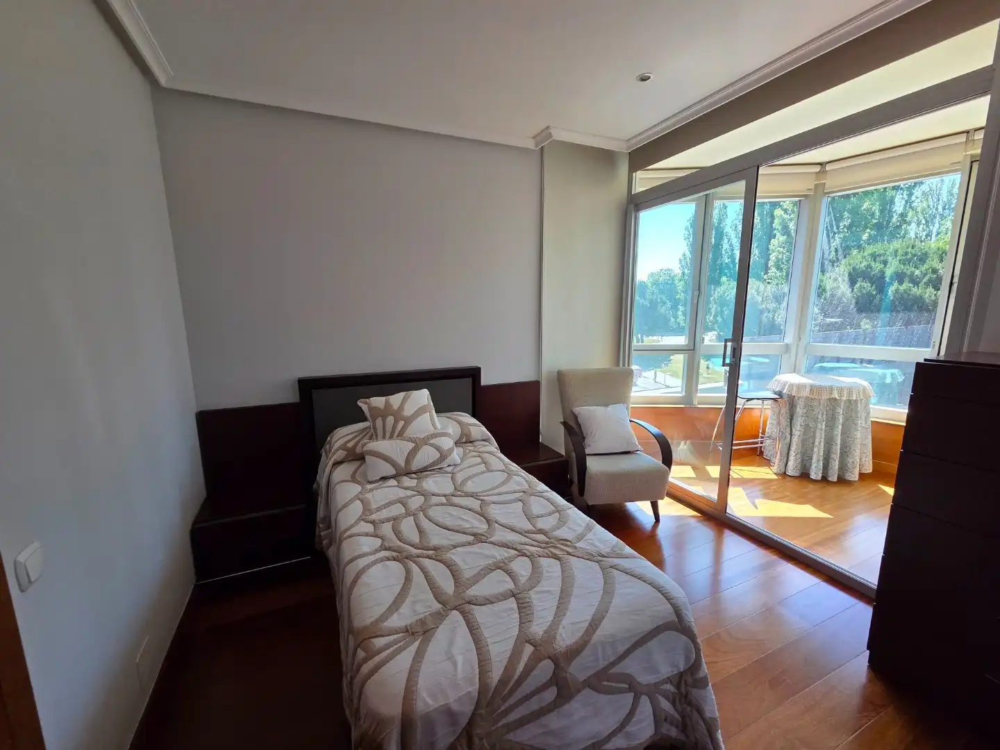 Schlafzimmer von Wohnung zum Verkauf in Burgos mit Heizung, Terrasse und Abstellraum