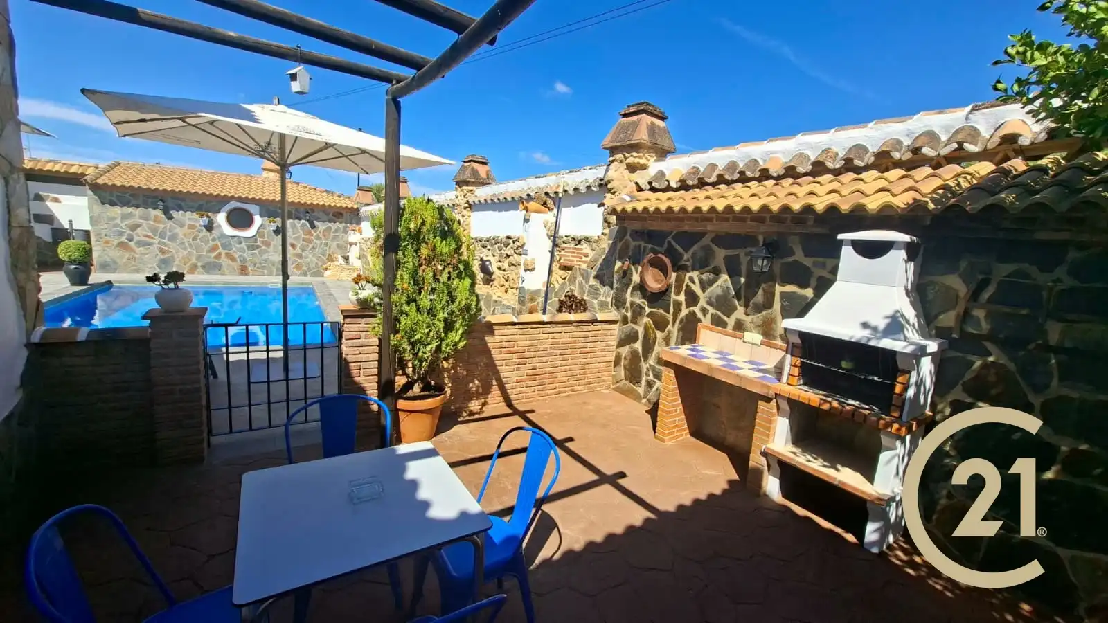 Terraza de Casa o chalet en venta en Arriate con Aire acondicionado, Jardín privado y Terraza