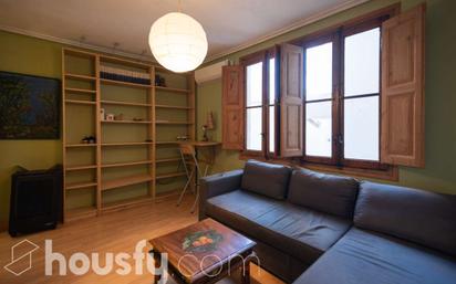 Living room of Flat for sale in  Zaragoza Capital  with Air Conditioner and Storage room