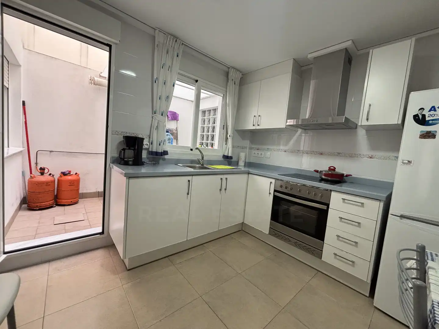 Kitchen of Flat for sale in Dénia  with Air Conditioner, Heating and Terrace