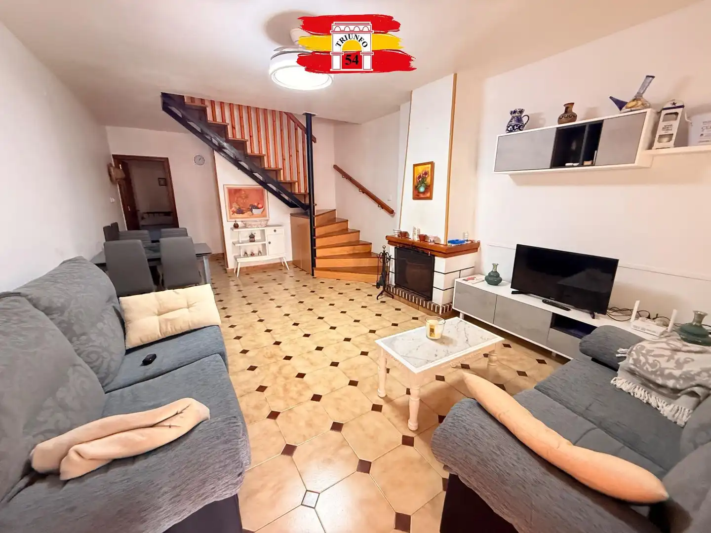Sala de estar de Casa o chalet en venta en Pilar de la Horadada con Amueblado