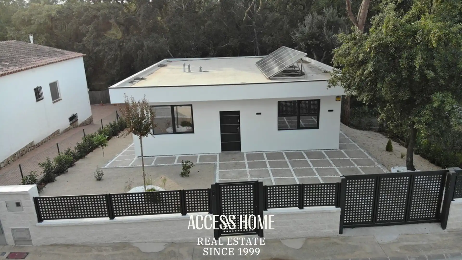 Vista exterior de Casa o chalet en venta en Llagostera con Aire acondicionado, Calefacción y Terraza