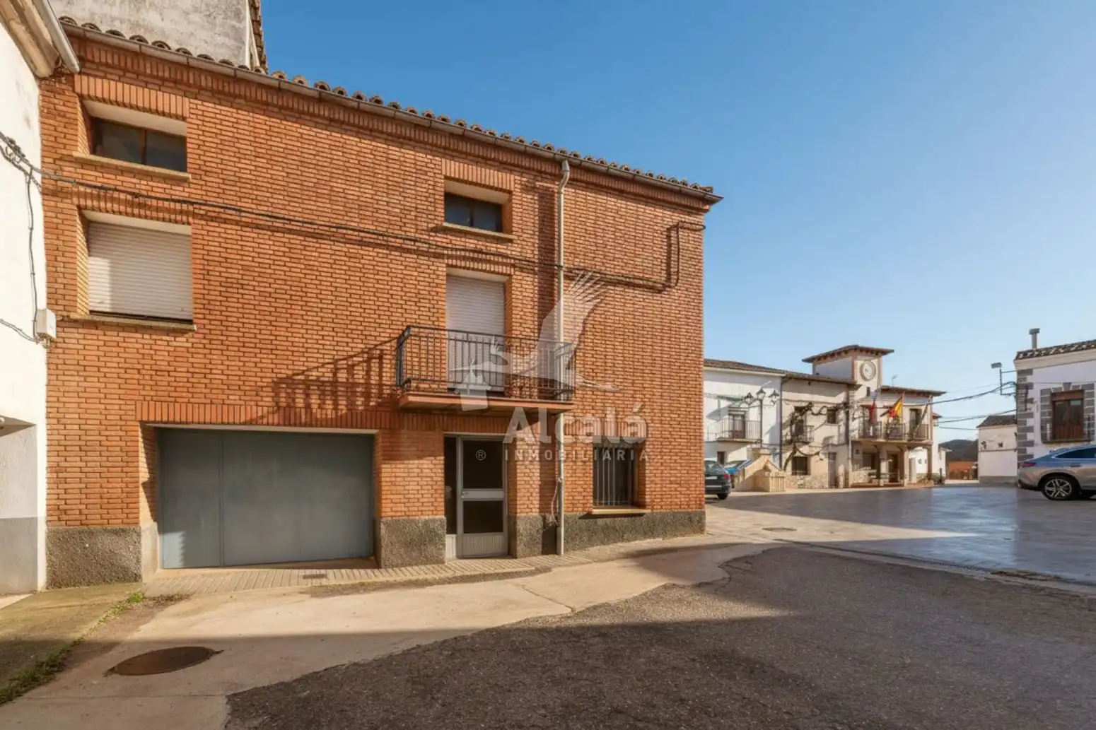 Vista exterior de Casa o chalet en venta en Armuña de Tajuña con Jardín privado, Trastero y Balcón