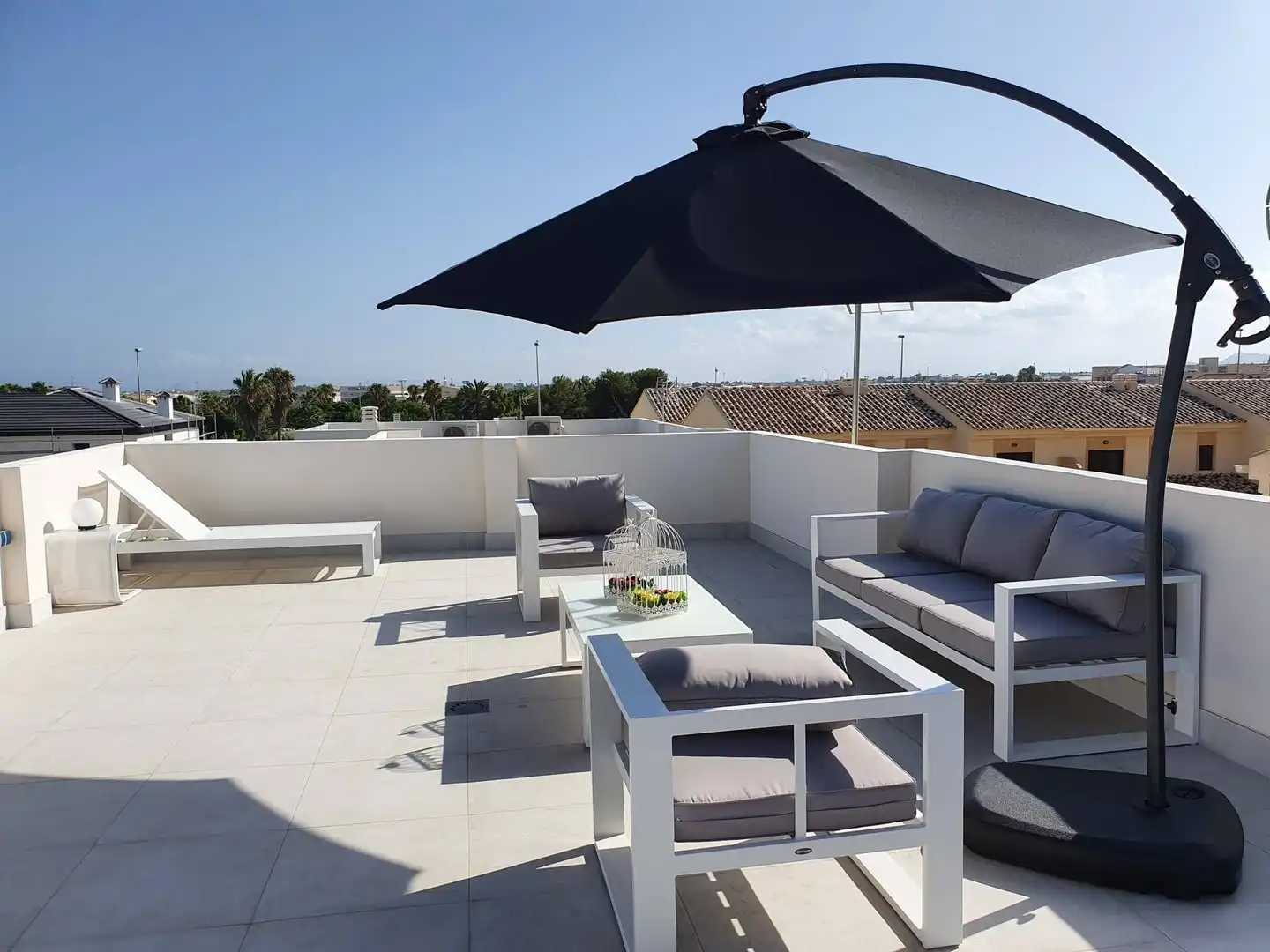 Terrassa de Casa o xalet en venda en Pilar de la Horadada amb Aire condicionat, Calefacció i Jardí privat