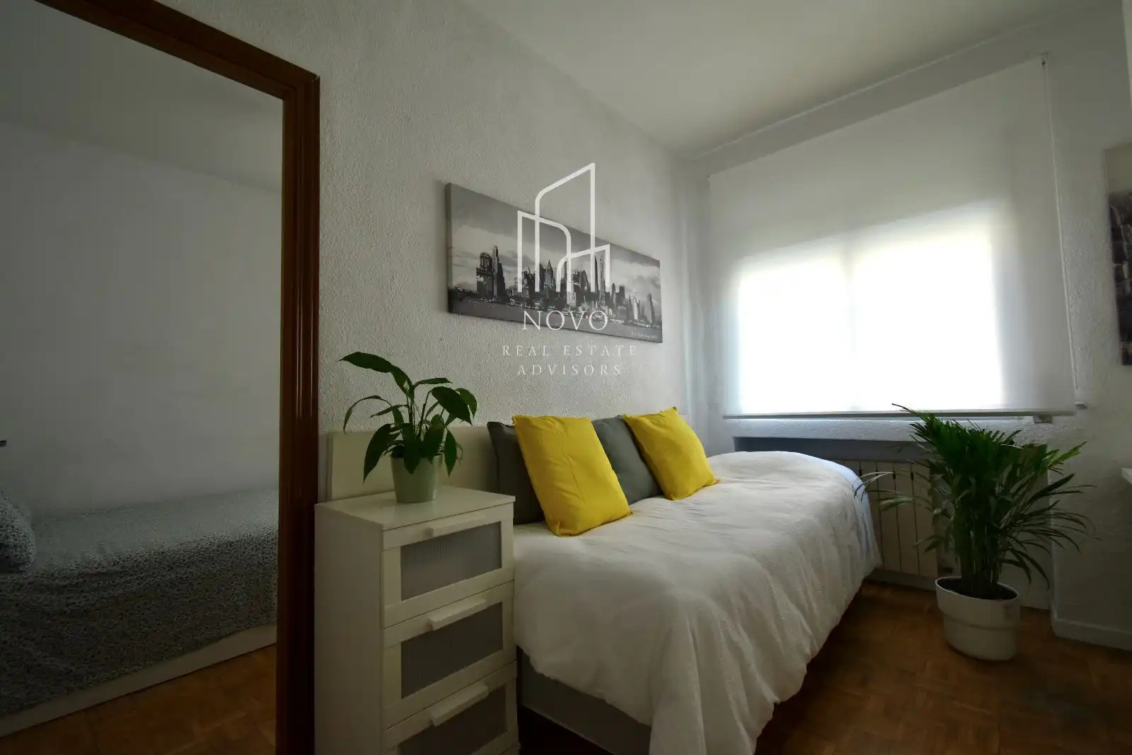 Habitación de Piso de alquiler en Madrid con Aire acondicionado, Calefacción y Amueblado