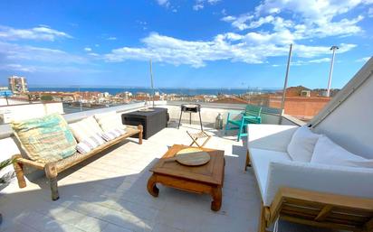 Terrassa de Casa adosada en venda en Mataró amb Aire condicionat, Calefacció i Terrassa