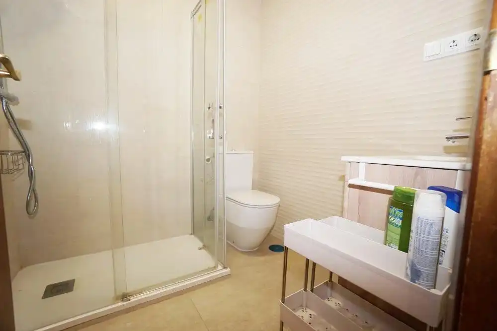 Baño de Piso de alquiler en Madrid con Calefacción y Amueblado