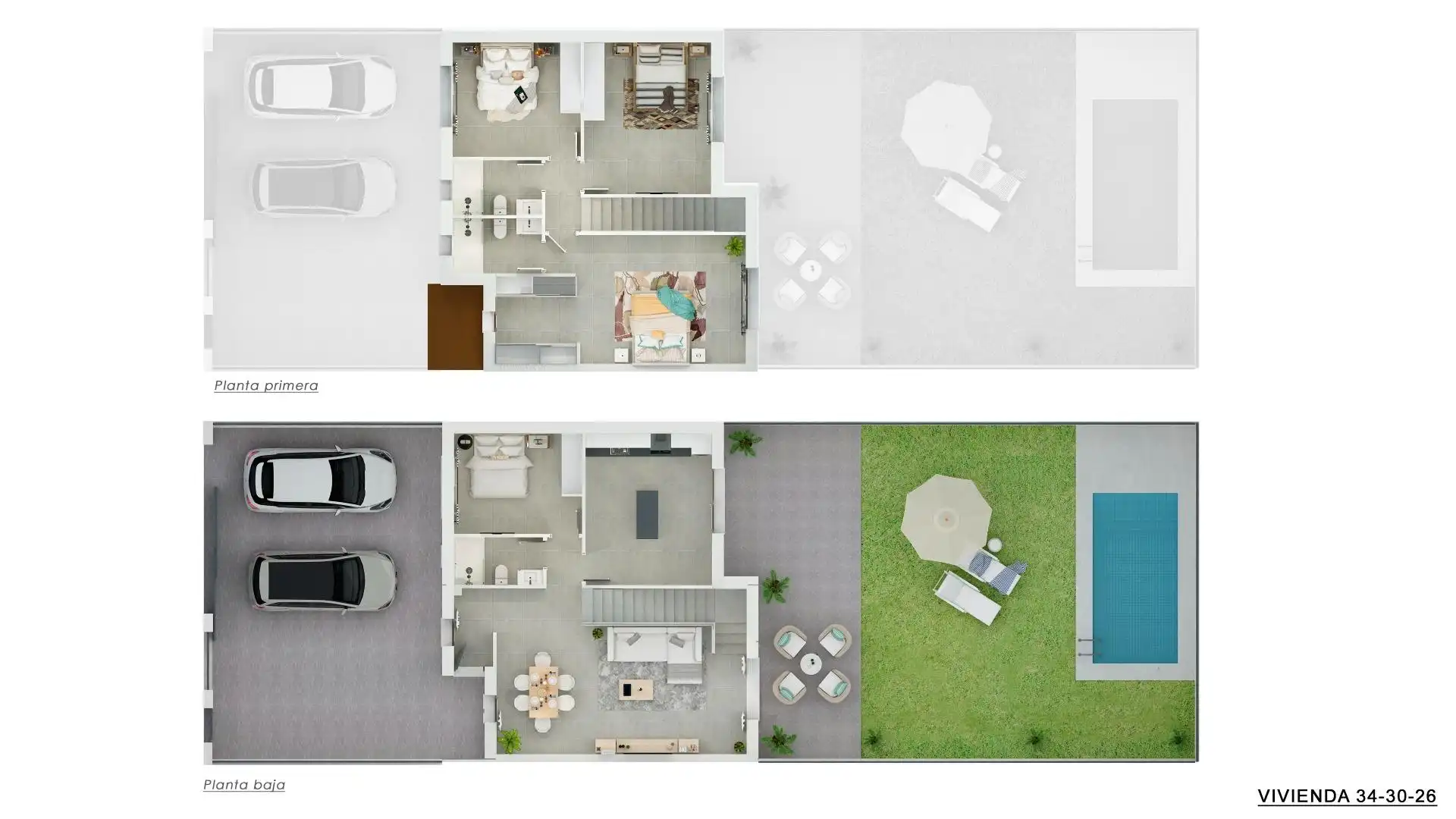Casa adosada en venta en Cubas de la Sagra con Calefacción y Jardín privado