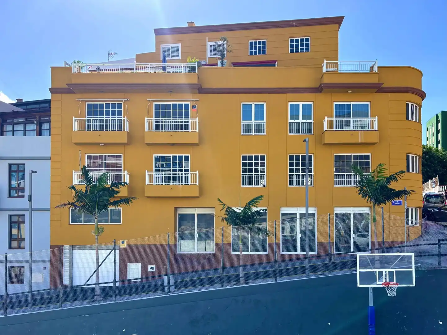 Exterior view of Flat for sale in Candelaria  with Terrace and Alarm