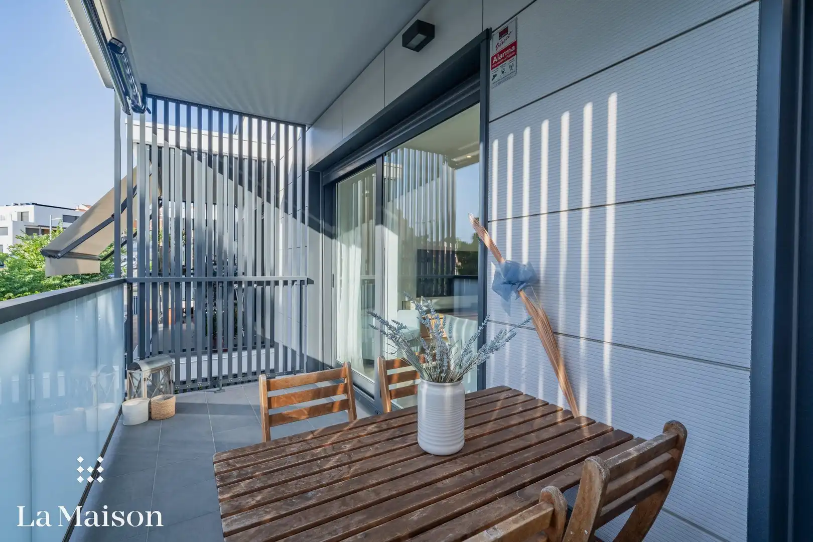 Terrasse von Wohnung zum Verkauf in Sant Andreu de Llavaneres mit Heizung, Abstellraum und Balkon