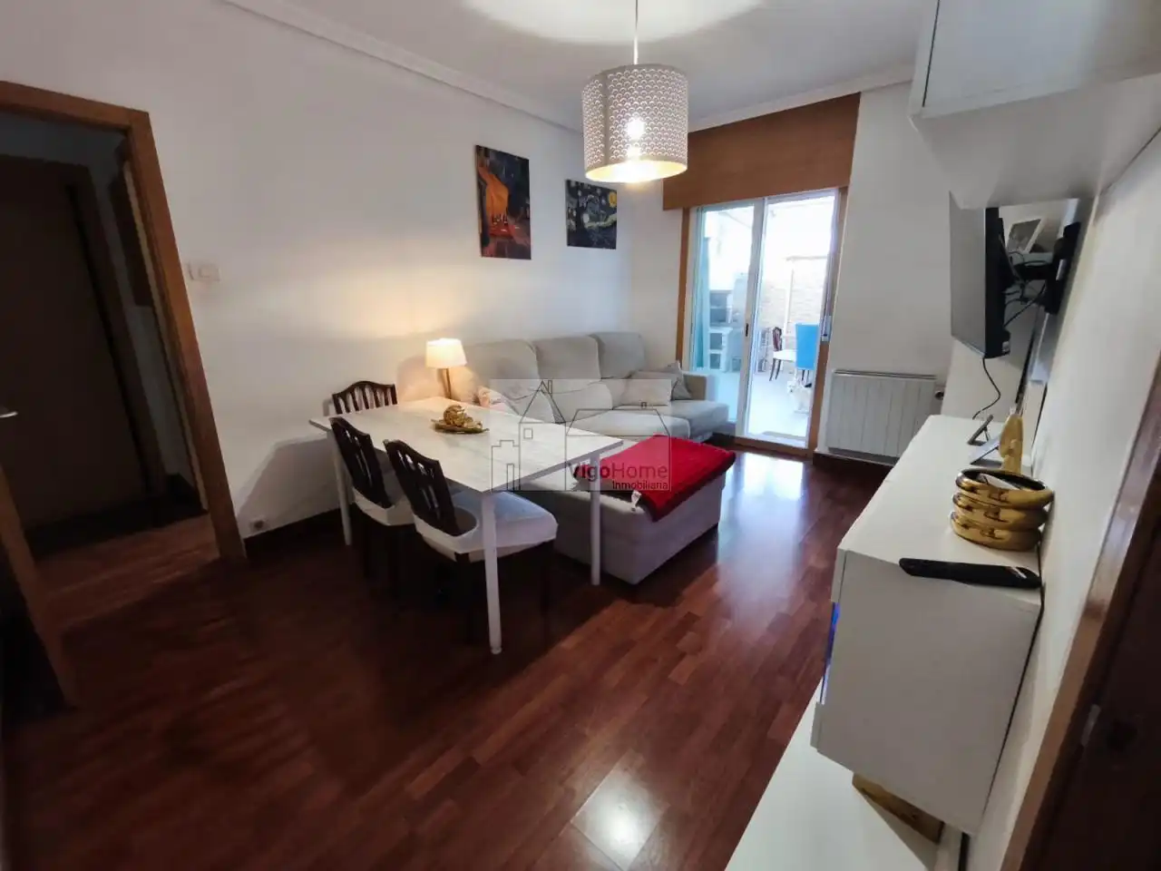 Sala de estar de Piso en venta en Vigo  con Calefacción, Terraza y Trastero