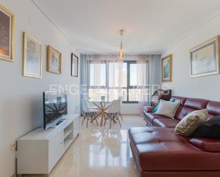 Sala d'estar de Apartament de lloguer en  Valencia Capital amb Aire condicionat i Calefacció