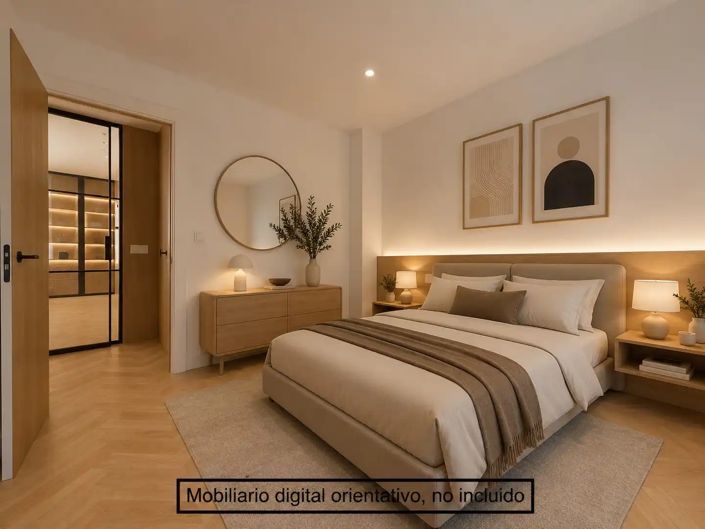 Dormitori de Apartament en venda en Málaga amb Aire condicionat, Calefacció i Terrassa