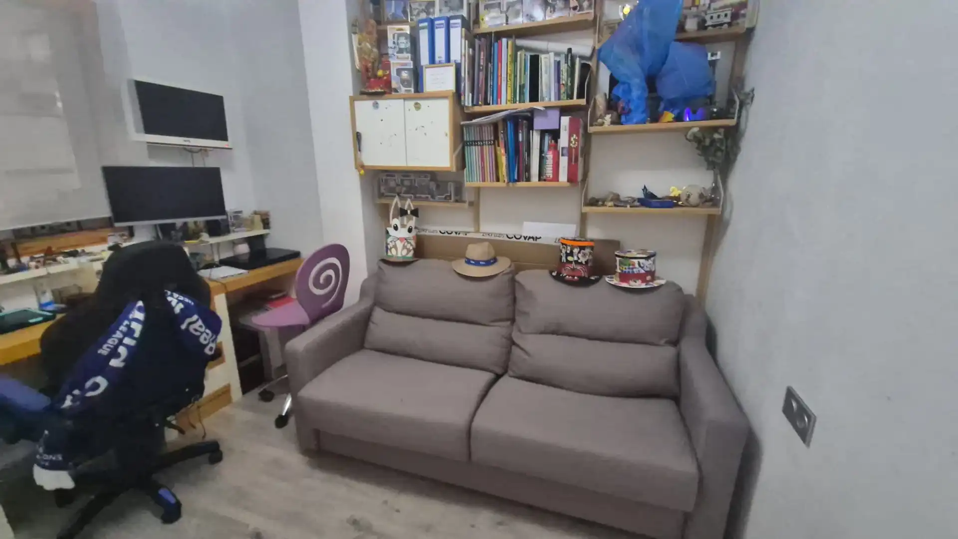 Living room of Flat for sale in Murcia  with Air Conditioner, Terrace and Storage room