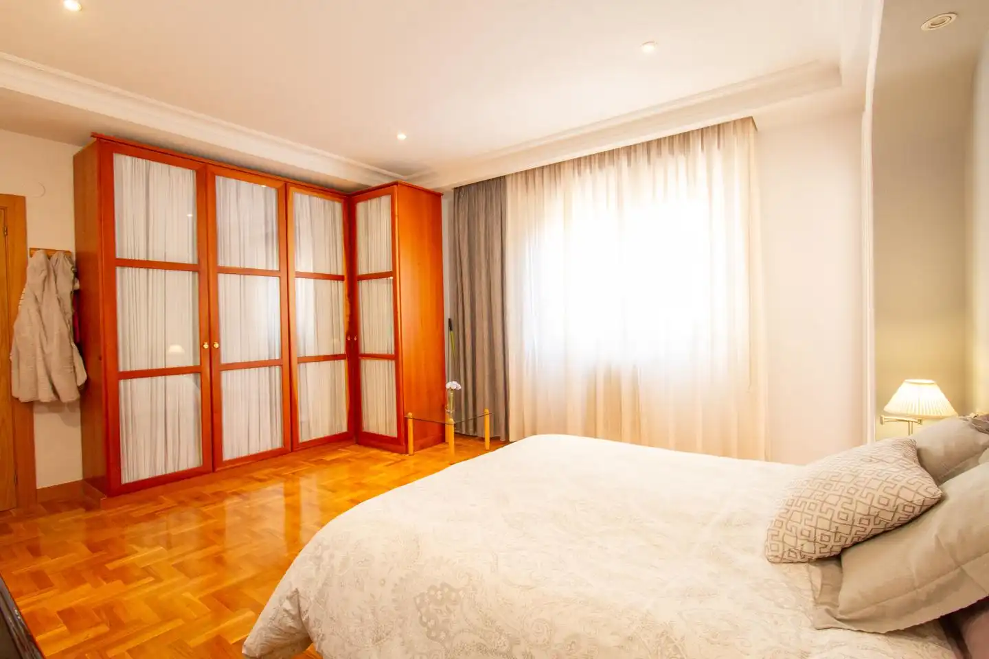 Schlafzimmer von Maisonette zum Verkauf in Villava / Atarrabia mit Klimaanlage, Heizung und Terrasse