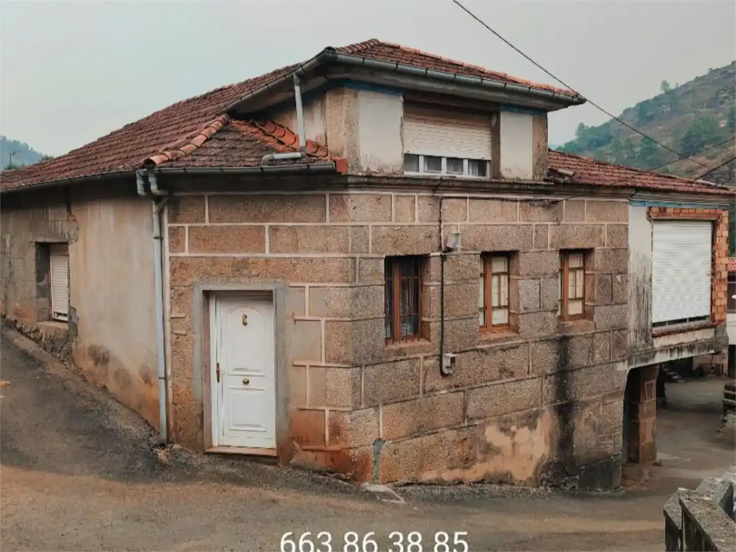 Vista exterior de Casa o xalet en venda en Laza