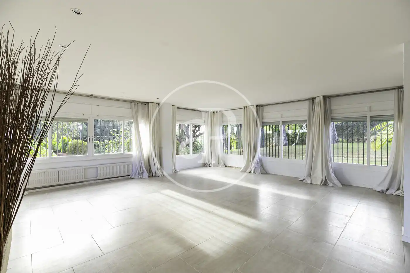 Sala d'estar de Casa o xalet en venda en Sant Andreu de Llavaneres amb Aire condicionat, Calefacció i Jardí privat