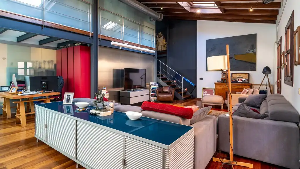 Living room of Attic for sale in Centre