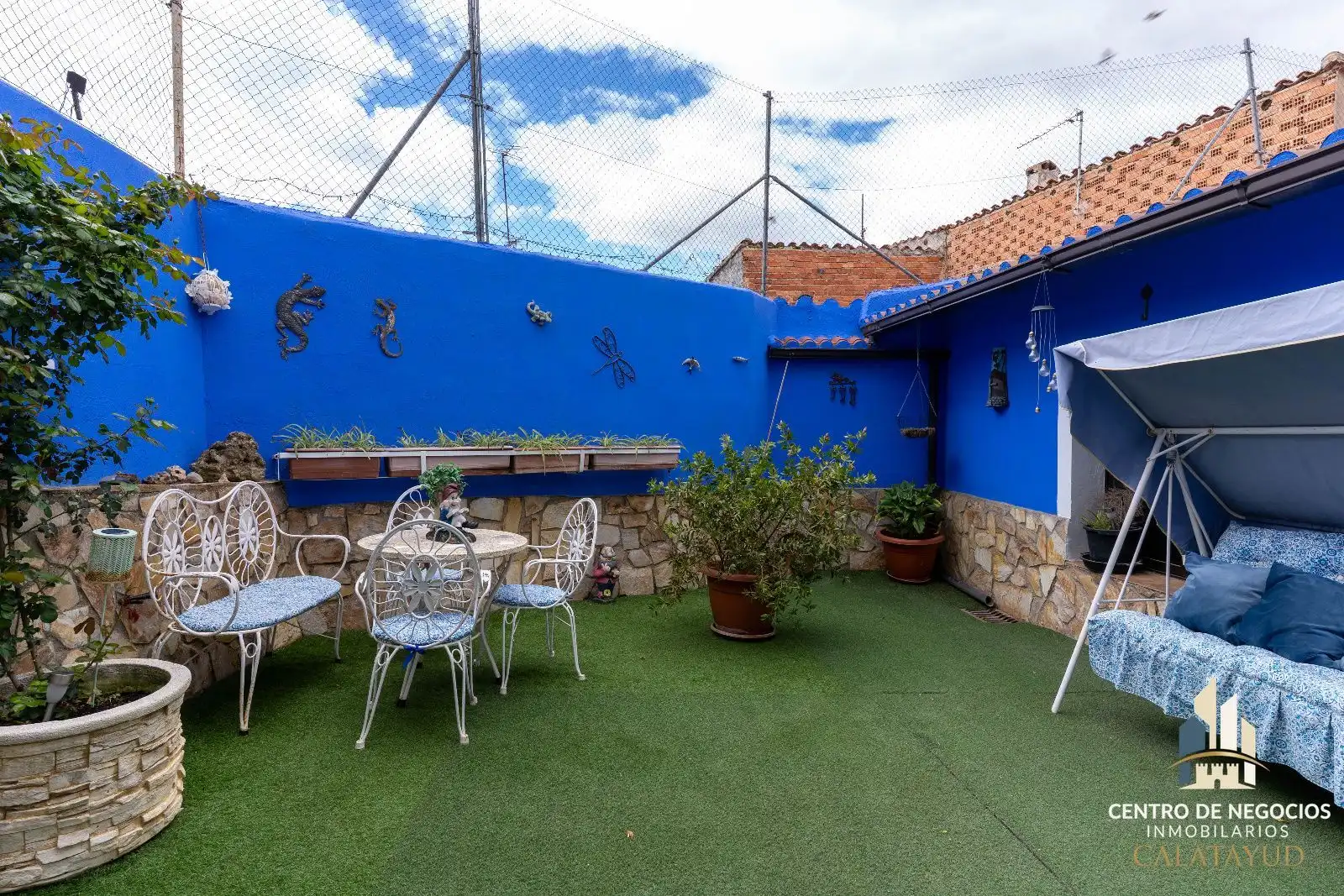 Terrassa de Casa o xalet en venda en Maluenda amb Aire condicionat, Calefacció i Jardí privat