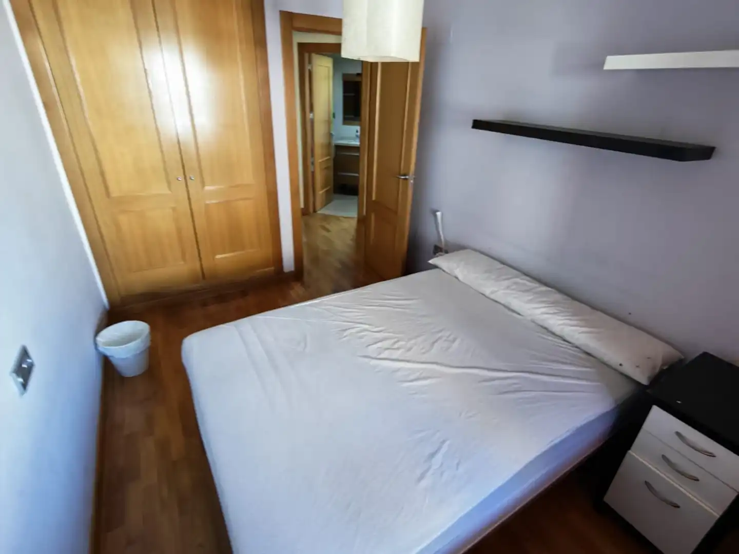 Bedroom of Flat for rent in Murcia  with Air Conditioner, Heating and Terrace