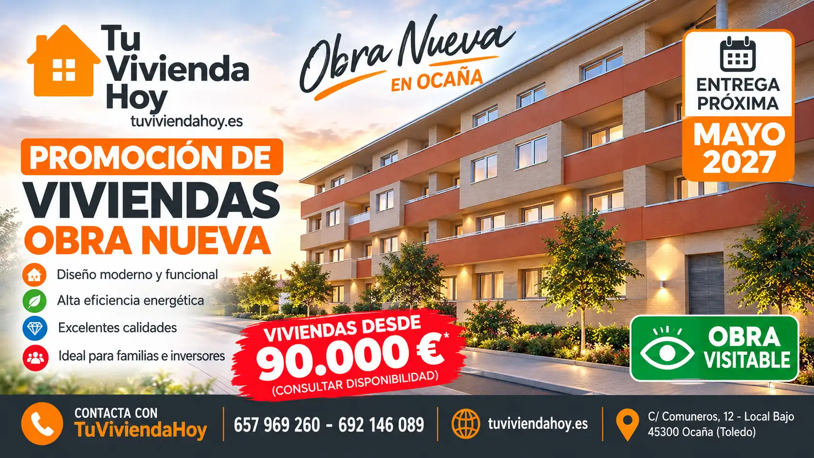 Piso en venta en Ocaña