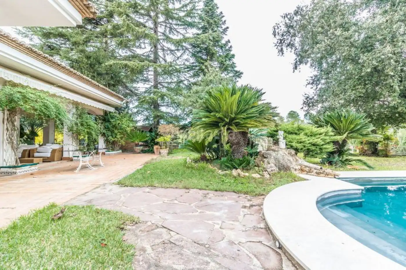 Jardín de Casa o chalet en venta en El Genovés con Aire acondicionado, Jardín privado y Terraza