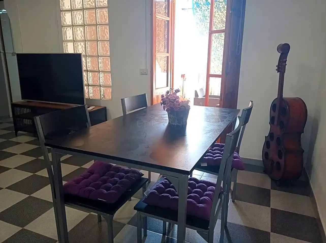 Comedor de Apartamento en venta en Alfara del Patriarca con Amueblado y Balcón