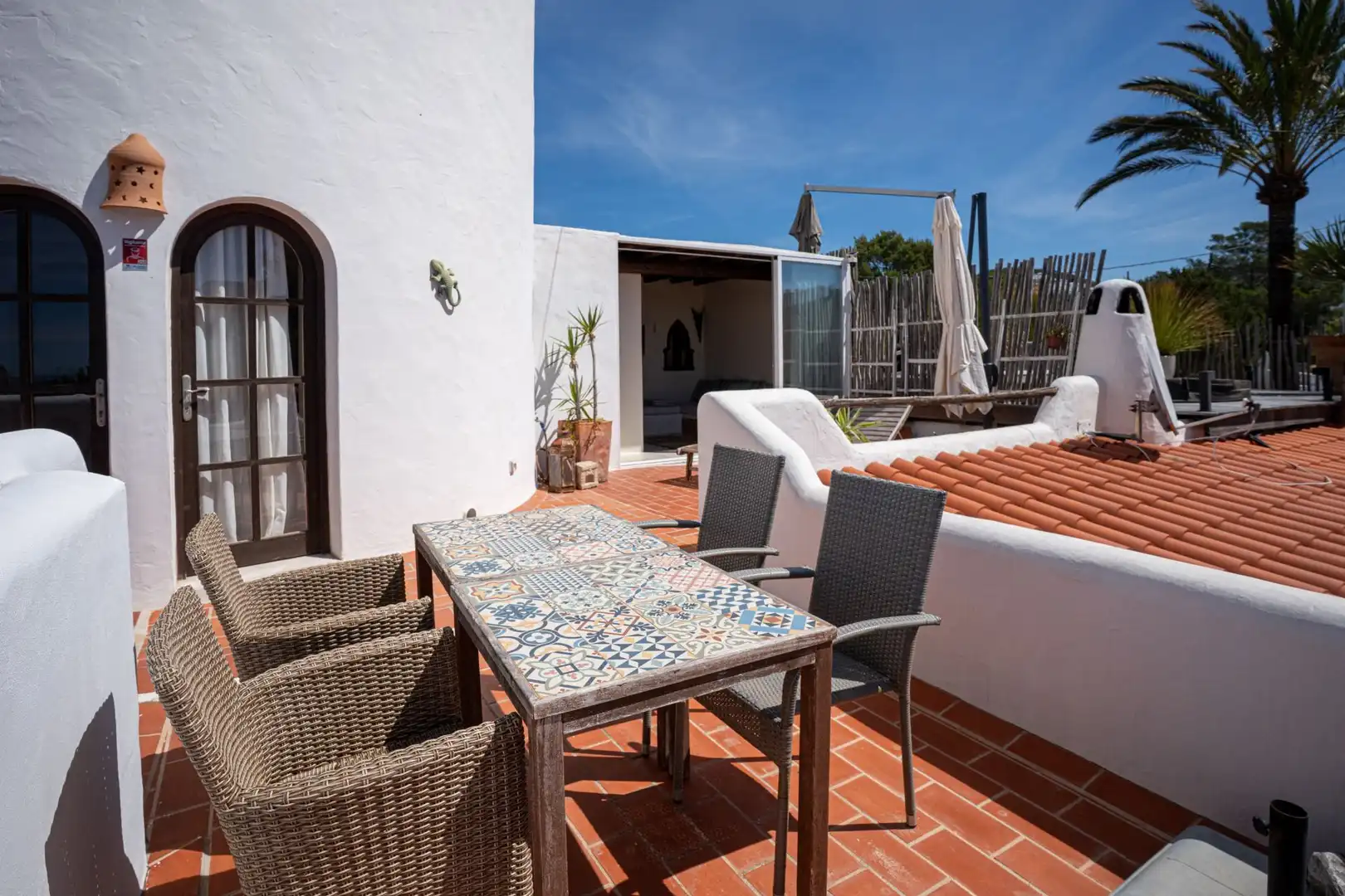 Terrasse von Haus oder Chalet zum Verkauf in Sant Josep de sa Talaia mit Klimaanlage, Heizung und Terrasse