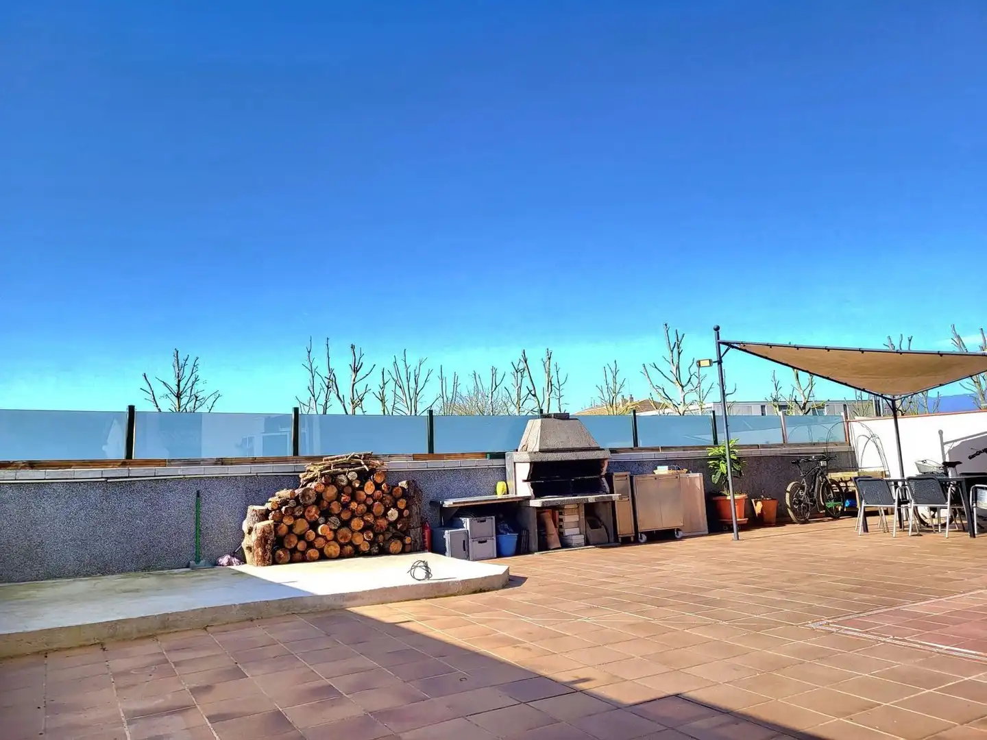 Terrassa de Casa o xalet en venda en Vidreres amb Jardí privat, Terrassa i Balcó