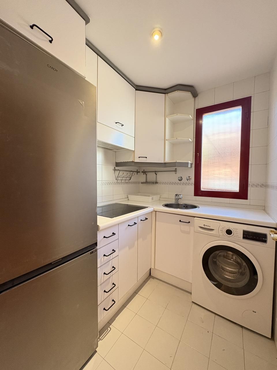 Kitchen of Attic to rent in  Madrid Capital  with Air Conditioner, Parquet flooring and Terrace