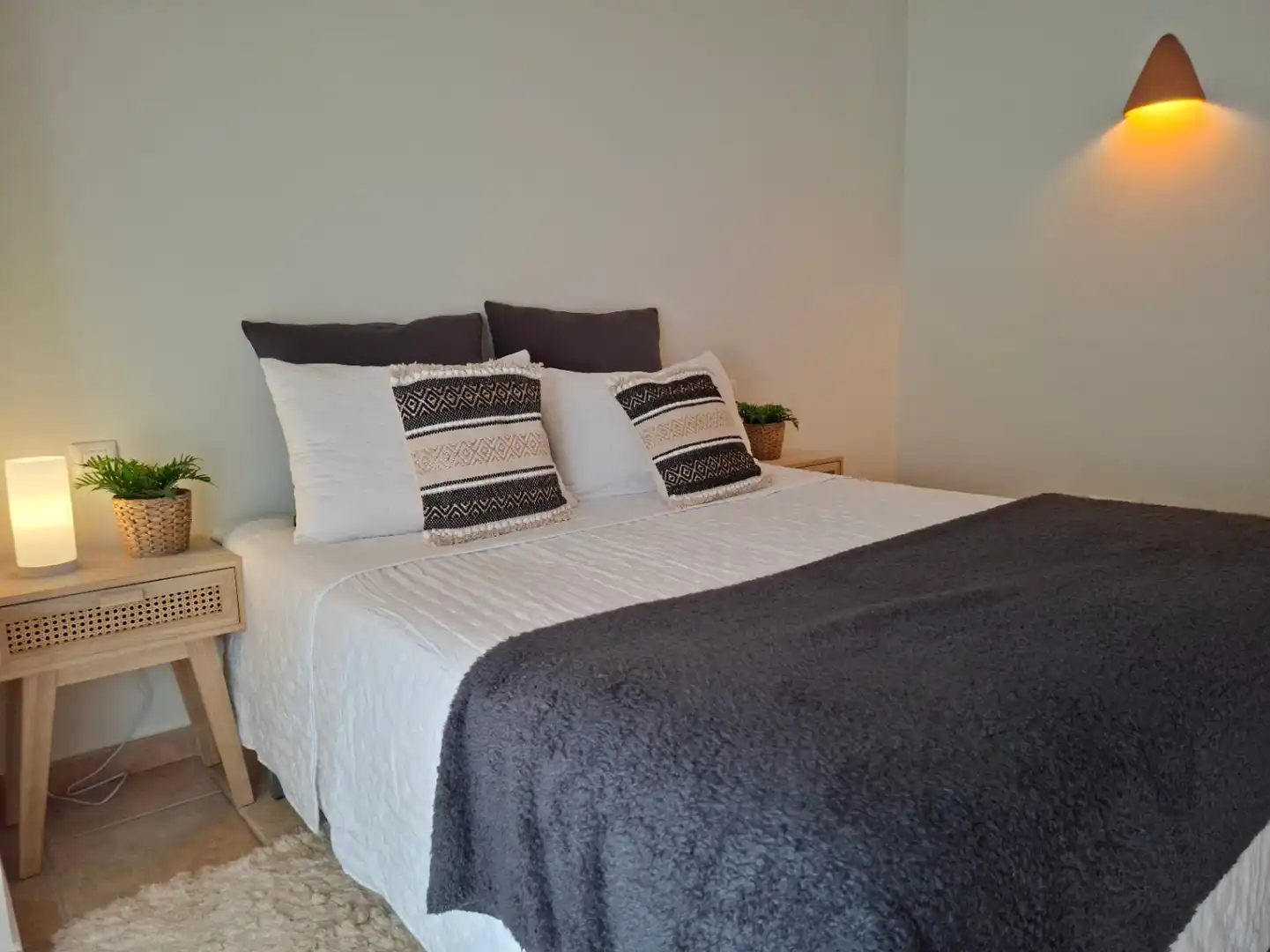 Schlafzimmer von Wohnungen zum Verkauf in Pedreguer mit Klimaanlage, Heizung und Privatgarten