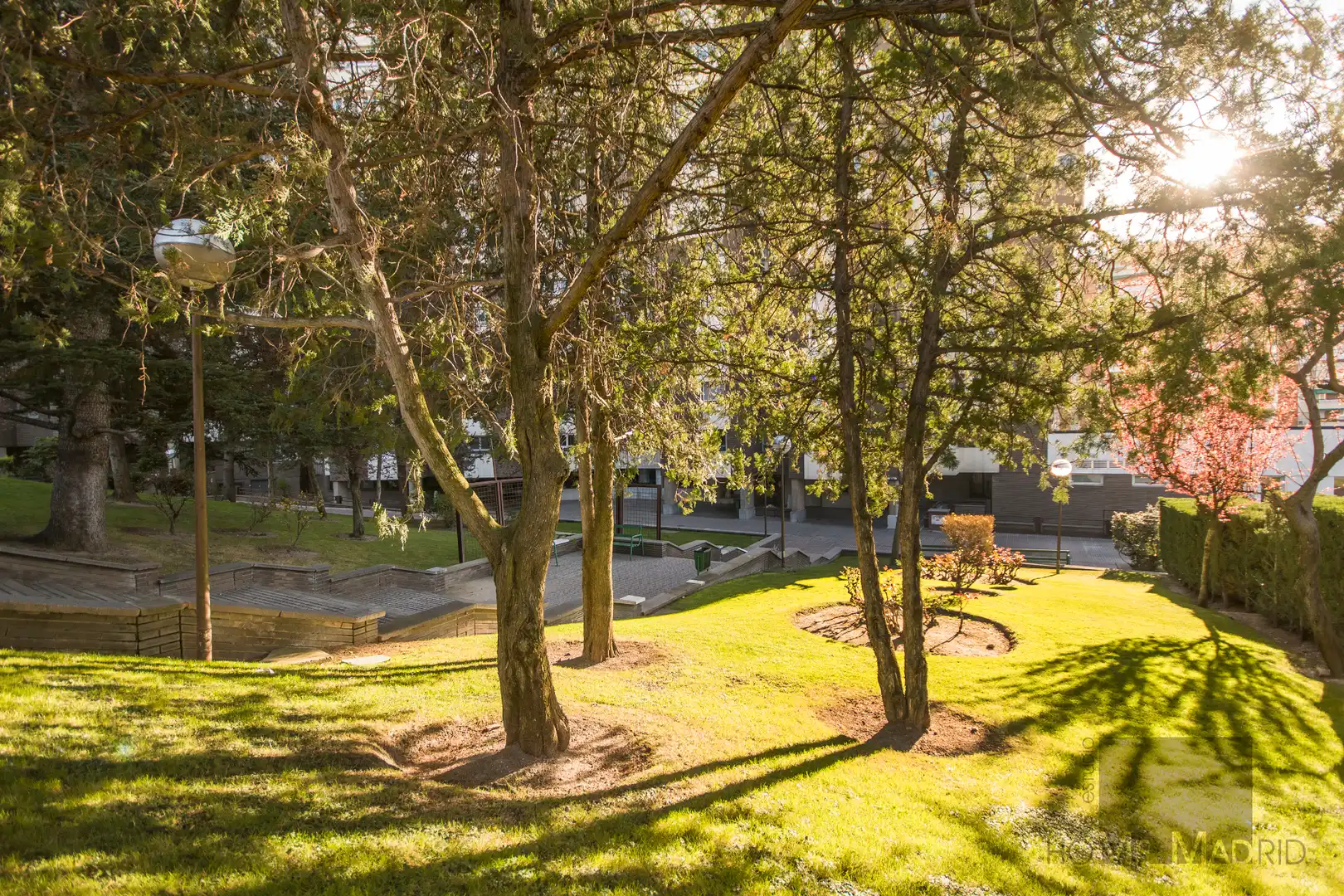 Exterior view of Flat for sale in Madrid  with Air Conditioner, Heating and Parquet flooring