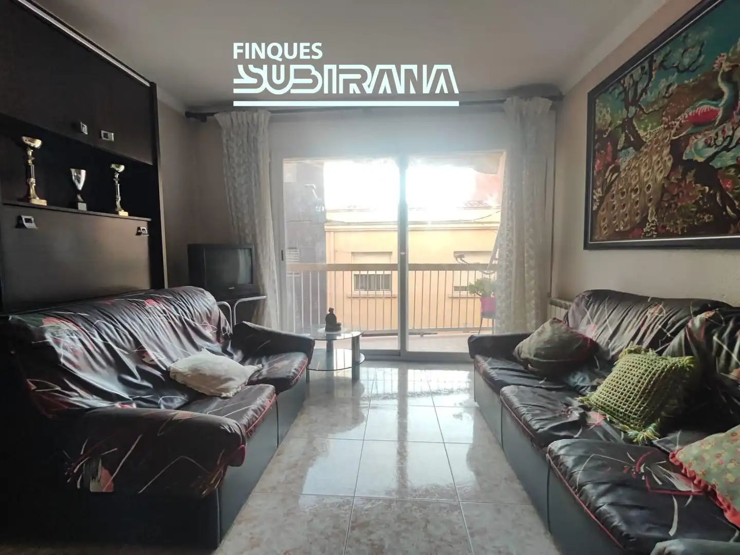 Vista exterior de Piso en venta en Igualada con Calefacción y Balcón